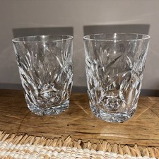 2 Waterford Crystal ASHLING