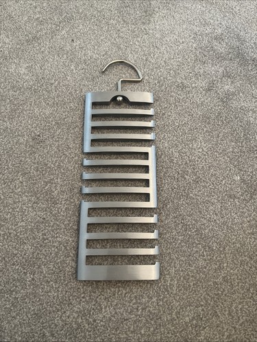 Metal tie rack - metal,