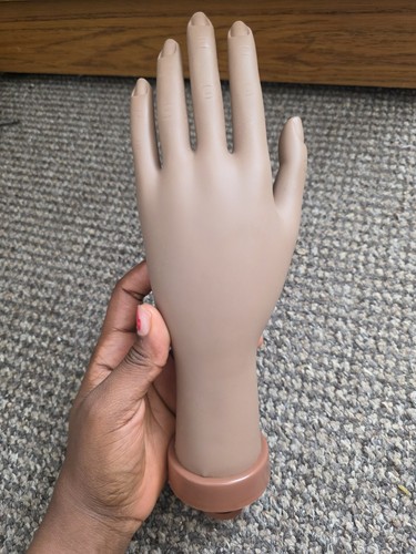 Realistic nail practice hand - realistic,