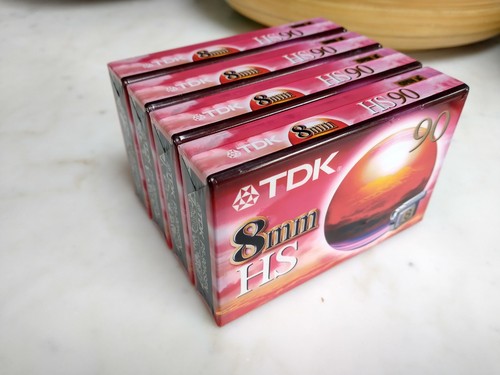 New sealed four tdk 8mm - &,