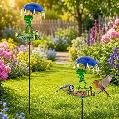 Metal bird feeder - metal,