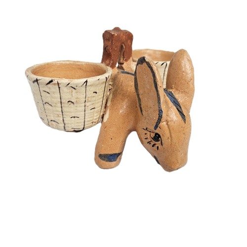 Talavera pottery donkey - talavera,