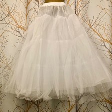 M L Long White 50s Retro