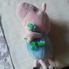 TY Original Beanie Babies Collection Peppa Pig George 21cm Soft Plush Toy