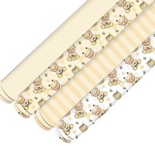 4 Piece printed Canvas Fabric