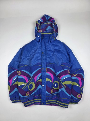 Vintage 80s ski jacket mens - jacket, xl