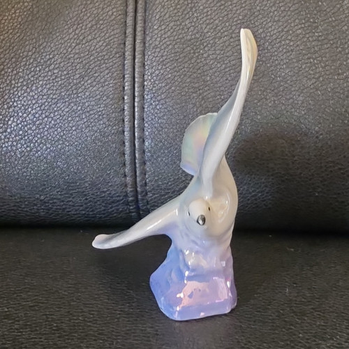 Iridescent art pottery ceramic - iridescent,