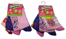 Shopkins Girls Socks Pack of 6