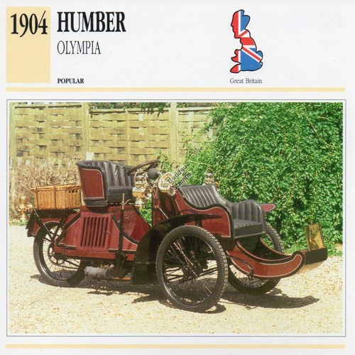 1904 humber olympia classic - humber,
