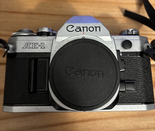 Canon slr 35mm camera - ae-1,