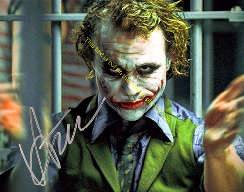 Heath ledger joker batman - heath,