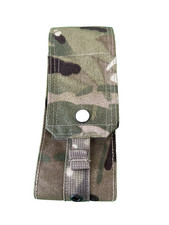 British army surplus - Virtus - Double M4 Magazine Mag Pouch - MTP - VGC #1