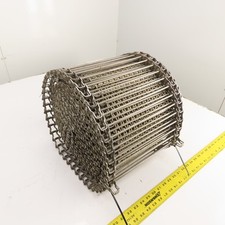 322" OAL x 12" Wide Plastic Open Link Table Top Conveyor Chain (Stainless)