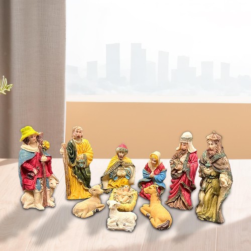 Nativity scene figurine - nativity,