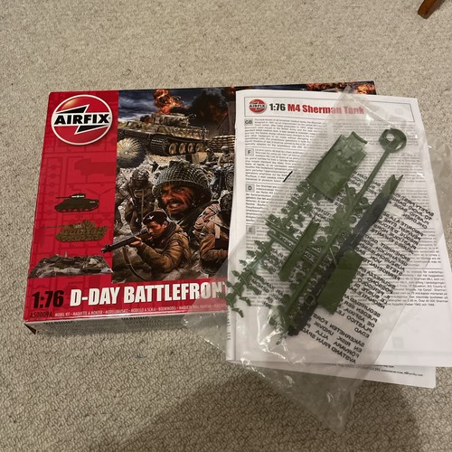 Airfix ww2 sherman tank - ww2, m4