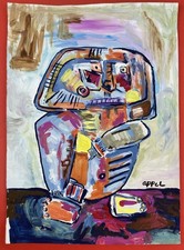 Karel Appel Drawing on paper