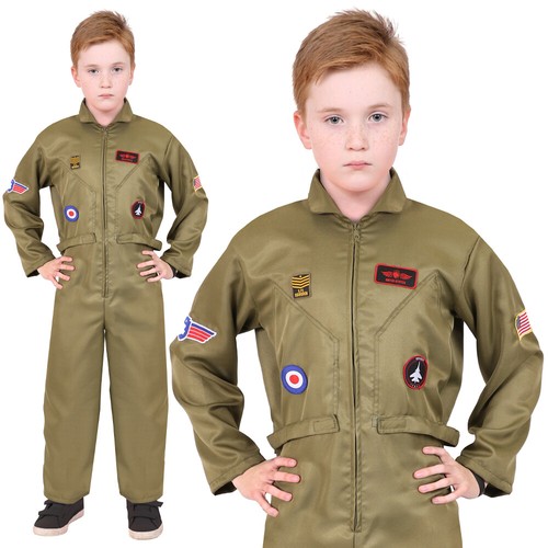 Child fighter pilot costume - pilot,