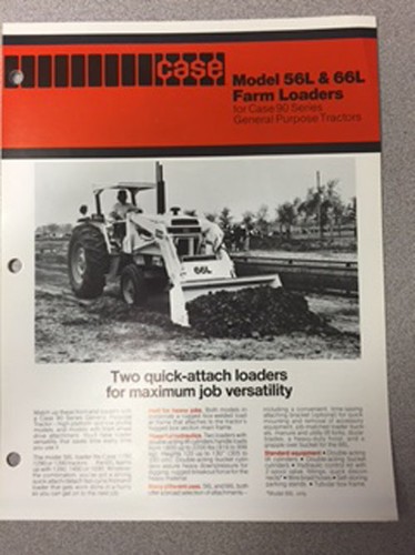 Case 56l 66l loader for - &,