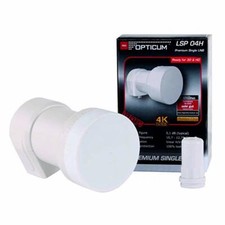 LNB UNIVERSAL SINGLE 0.1dB SATELLITE DISH OPTICUM LSP-04H