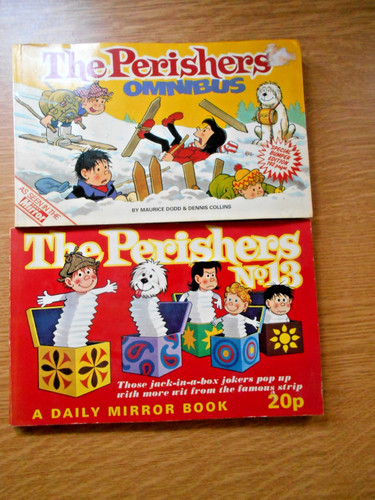 Two the perishers books - perishers,
