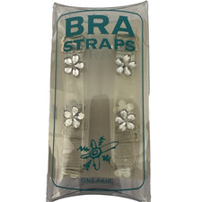 BNIB Y2K Bra Straps Silver