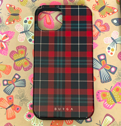 Burga red black - burga, tartan
