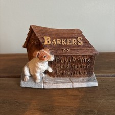 Barker’s”Paw Prints”Advertising piece (2)Jack Russell Dogs Reversable.