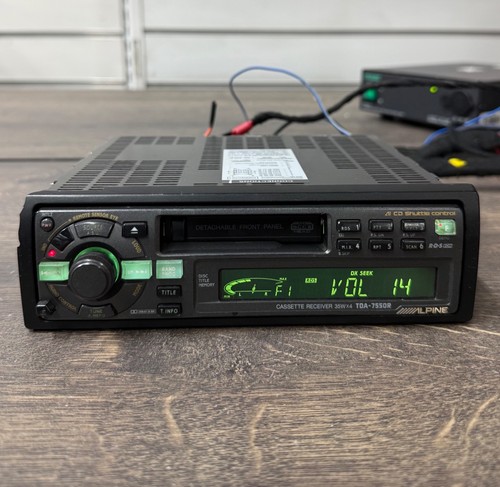 Alpine car van stereo - alpine,