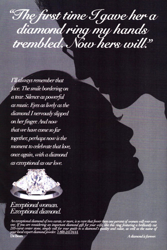 Debeers diamonds trembling - diamonds,