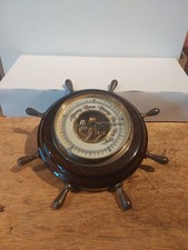 WHEEL BAROMETER GERMAN