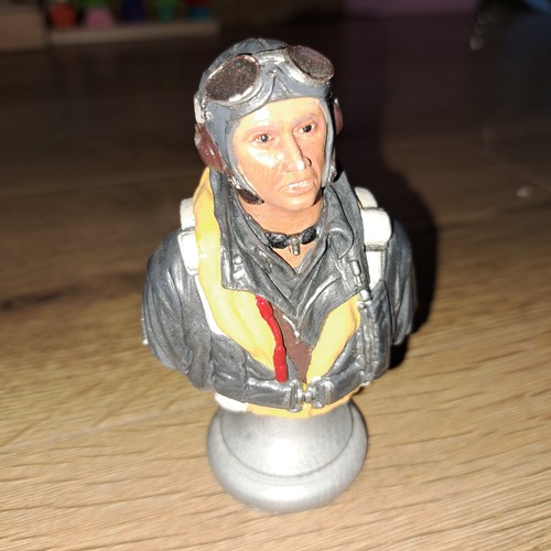 Raf pilot bust resin - raf,