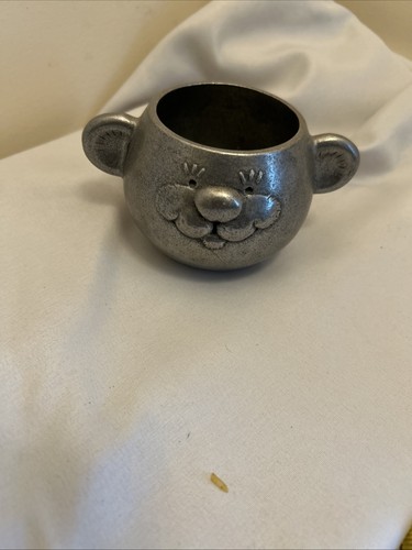 Wilton pewter bear face - face, mug
