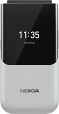 Nokia 2720 Flip 2G Dual SIM Unlocked, 2.8 Inch-Brand New Sealed Box-Black & Grey
