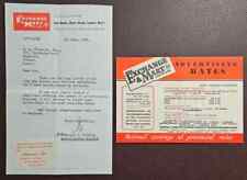 1960 The Exchange & Mart Advertising Letter and Rate Card