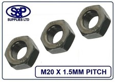M20 X 1.5MM FINE PITCH HEX NUT