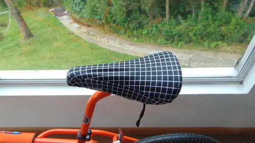 Bmx bicycle seat cover vintage - bicycle,