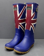 Joules Women's Sz 7 Blue Union