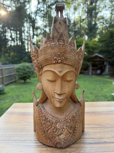 Vintage bali wood carving - bali,