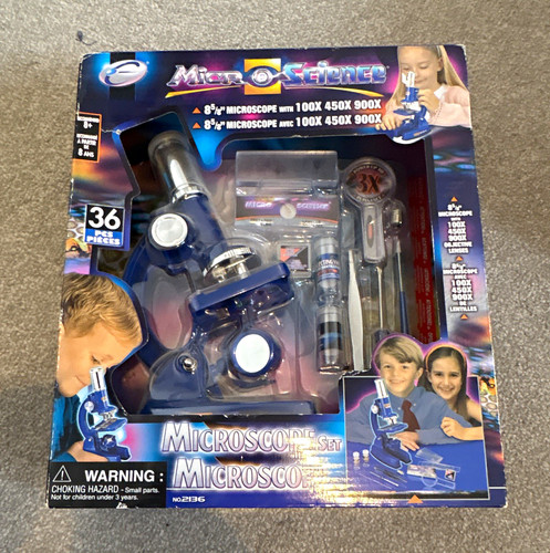 Micro science microscope set - science,