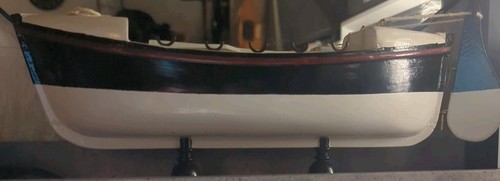 Model rowing boat old - model,