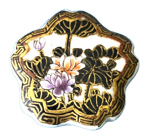 Antique hand painted satsuma - hand,