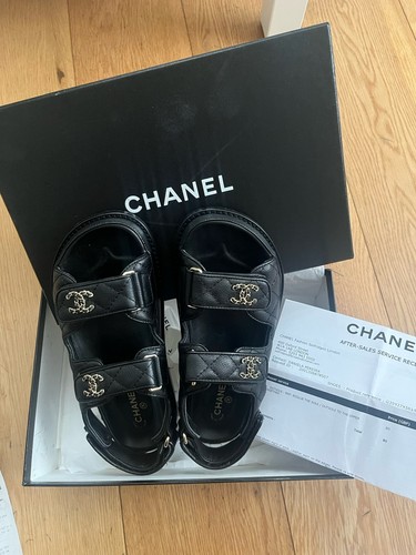 Chanel dad sandals - chanel,