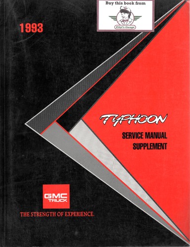 1993 gmc typhoon shop - gmc,