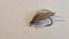 Iron blue dun winged wet flies, set of four. Size ten barbed hooks.