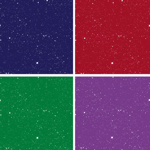 Starry night fabric - night, 4