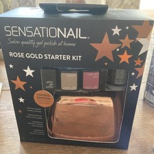 Rose gold Sensationail Starter Kit