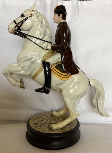Beswick lipizzaner with rider - beswick,