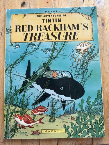 Red rackham treasure herge - red,