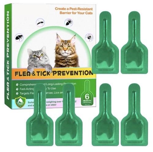 Cat flea tick - cat, &