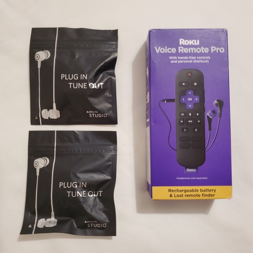 Roku voice remote pro - voice,